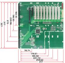 Carte fond de panier PICMG 