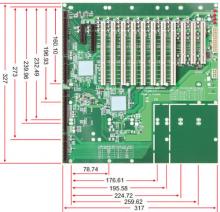 Carte fond de panier PICMG 